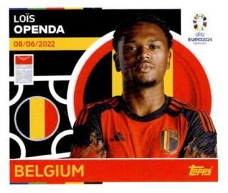 Loïs Openda – UEFA Euro 2024, Nr. BEL21