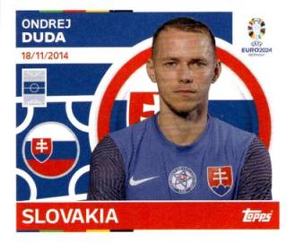 Ondrej Duda – UEFA Euro 2024, Nr. SVK9