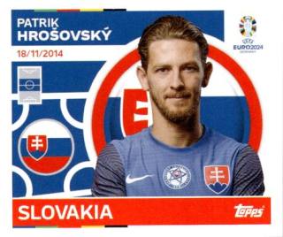 Patrik Hrošovský – UEFA Euro 2024, Nr. SVK10