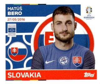 Matúš Bero – UEFA Euro 2024, Nr. SVK13