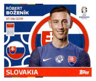 Róbert Boženík – UEFA Euro 2024, n. SVK16