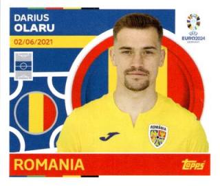 Darius Olaru – UEFA Euro 2024, Nr. ROM13