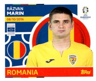 Răzvan Marin – UEFA Euro 2024, Nr. ROM14