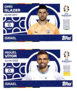 Omri Glazer / Miguel Vítor – UEFA Euro 2024, n. ISR2-3