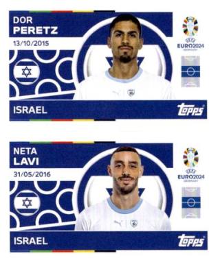 Dor Peretz / Neta Lavi – UEFA Euro 2024, n. ISR10-11