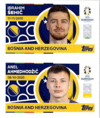 Ibrahim Šehić / Anel Ahmedhodžić – UEFA Euro 2024, n. BIH2-3