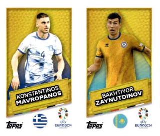 Konstantinos Mavropanos / Bakhtiyor Zaynutdinov – UEFA Euro 2024, Nr. GRE-KAZ-SP