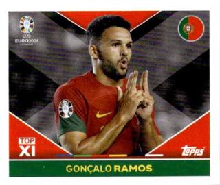 Gonçalo Ramos – UEFA Euro 2024, Nr. POR-TOP2