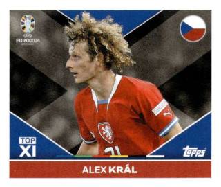 Alex Král – UEFA Euro 2024, Nr. CZE-TOP2