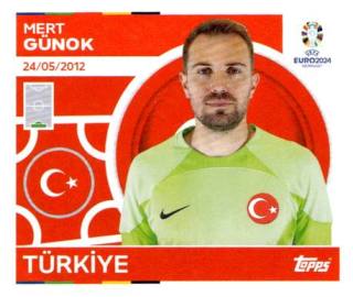 Mert Günok – UEFA Euro 2024, Nr. TUR4