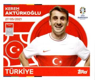Kerem Aktürkoğlu – UEFA Euro 2024, Nr. TUR18
