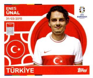Enes Ünal – UEFA Euro 2024, Nr. TUR20