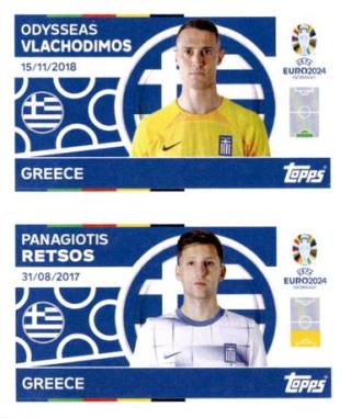 Odysseas Vlachodimos / Panagiotis Retsos – UEFA Euro 2024, n. GRE2-3