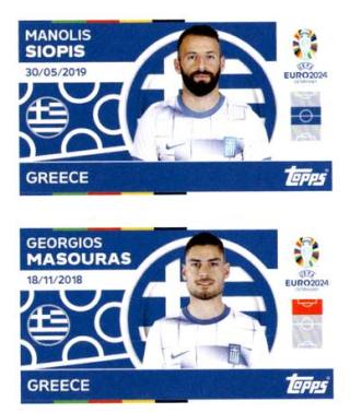 Manolis Siopis / Giorgios Masouras – UEFA Euro 2024, n. GRE14-15