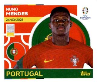Nuno Mendes – UEFA Euro 2024, n. POR10