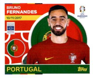 Bruno Fernandes – UEFA Euro 2024, Nr. POR17