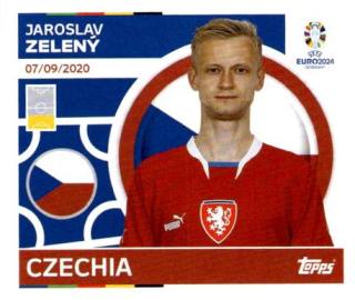 Jaroslav Zelený – UEFA Euro 2024, n. CZE8