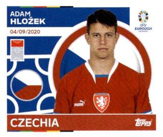 Adam Hložek – UEFA Euro 2024, Nr. CZE16