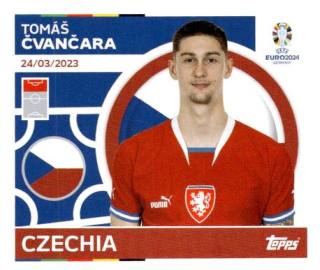 Tomáš Čvančara – UEFA Euro 2024, n. CZE17