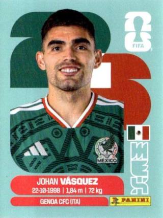 Johan Vásquez – FIFA World Cup 2026 - Standard Edition, Nr. MEX3