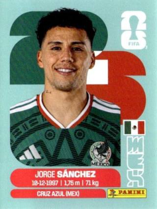 Jorge Sánchez – FIFA World Cup 2026 - Standard Edition, Nr. MEX4