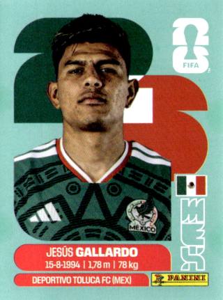 Jesús Gallardo – FIFA World Cup 2026 - Standard Edition, Nr. MEX6