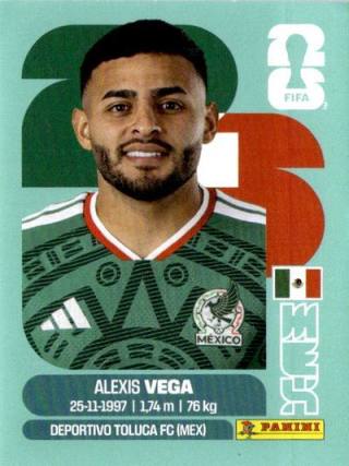 Alexis Vega – FIFA World Cup 2026 - Standard Edition, Nr. MEX18