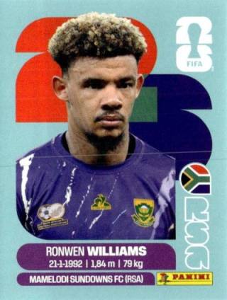 Ronwen Williams – FIFA World Cup 2026 - Standard Edition, Nr. RSA2