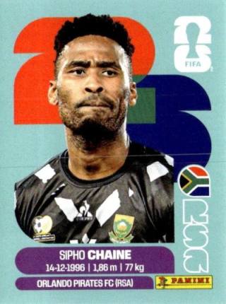 Sipho Chaine – FIFA World Cup 2026 - Standard Edition, Nr. RSA3