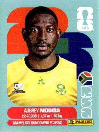 Aubrey Modiba – FIFA World Cup 2026 - Standard Edition, Nr. RSA4