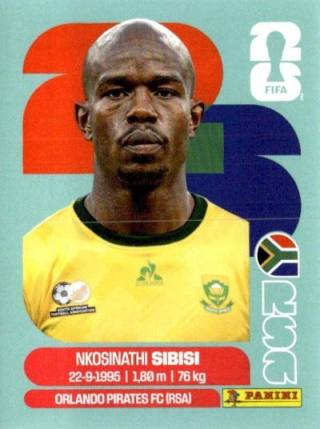 Nkosinathi Sibisi – FIFA World Cup 2026 - Standard Edition, Nr. RSA10