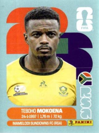 Teboho Mokoena (Fußballspieler, 1997) – FIFA World Cup 2026 - Standard Edition, Nr. RSA11