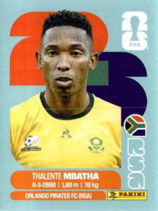 Thalente Mbatha – FIFA World Cup 2026 - Standard Edition, Nr. RSA12