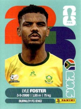 Lyle Foster – FIFA World Cup 2026 - Standard Edition, Nr. RSA17