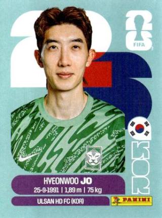 Hyeon-woo Jo – FIFA World Cup 2026 - Standard Edition, n. KOR2