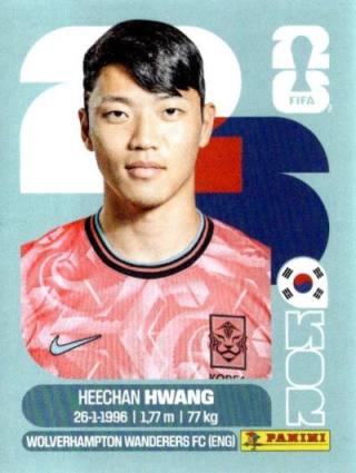 Hwang Hee-chan – FIFA World Cup 2026 - Standard Edition, Nr. KOR19