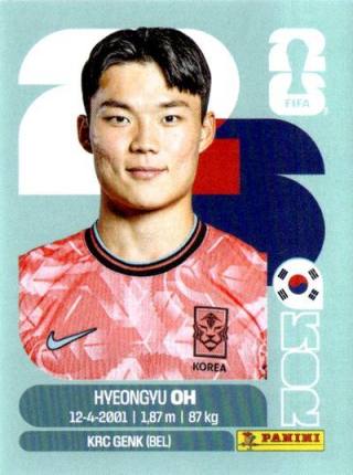 Oh Hyeon-gyu – FIFA World Cup 2026 - Standard Edition, Nr. KOR20