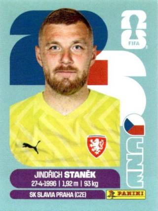 Jindřich Staněk – FIFA World Cup 2026 - Standard Edition, Nr. CZE3