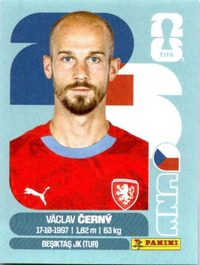 Václav Černý – FIFA World Cup 2026 - Standard Edition, nr. CZE18