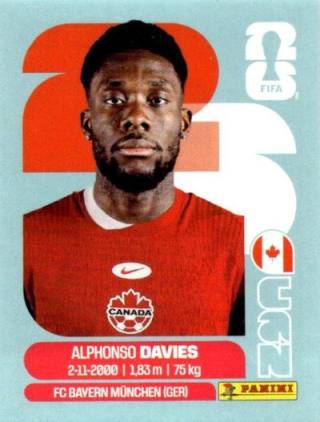 Alphonso Davies – FIFA World Cup 2026 - Standard Edition, Nr. CAN3
