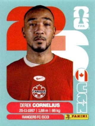 Derek Cornelius – FIFA World Cup 2026 - Standard Edition, Nr. CAN7
