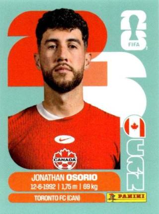 Jonathan Osorio – FIFA World Cup 2026 - Standard Edition, Nr. CAN12