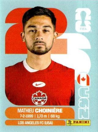Mathieu Choinière – FIFA World Cup 2026 - Standard Edition, Nr. CAN15