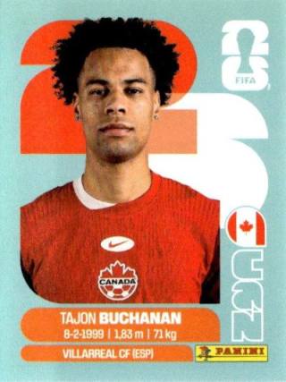 Tajon Buchanan – FIFA World Cup 2026 - Standard Edition, Nr. CAN17