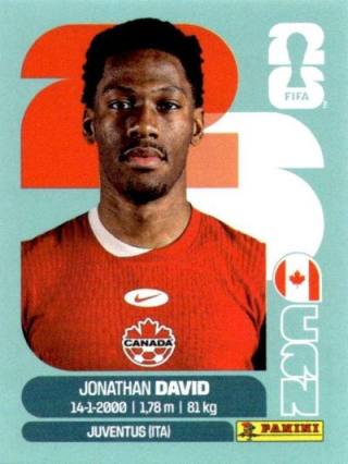 Jonathan David – FIFA World Cup 2026 - Standard Edition, Nr. CAN20