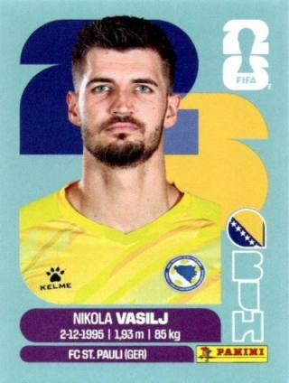 Nikola Vasilj – FIFA World Cup 2026 - Standard Edition, Nr. BIH2