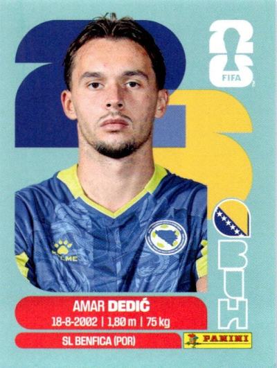 Amar Dedić – FIFA World Cup 2026 - Standard Edition, no. BIH3