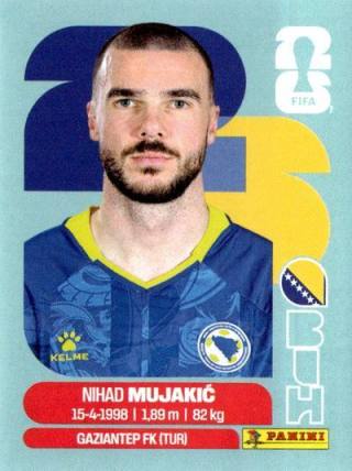 Nihad Mujakić – FIFA World Cup 2026 - Standard Edition, Nr. BIH6