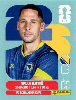 Nikola Katić – FIFA World Cup 2026 - Standard Edition, Nr. BIH7