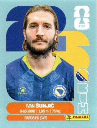 Ivan Šunjić – FIFA World Cup 2026 - Standard Edition, Nr. BIH11